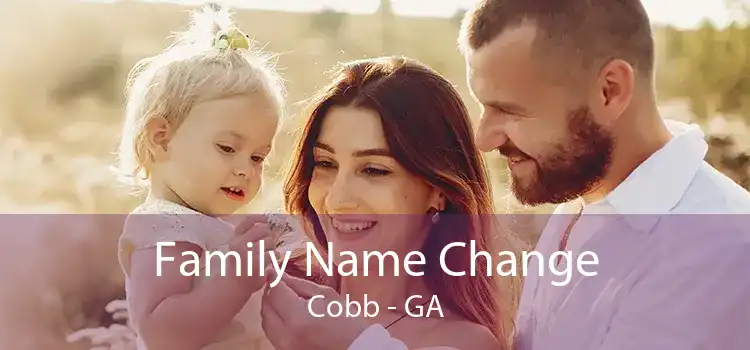 Family Name Change Cobb - GA