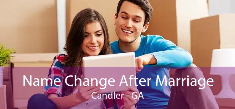 Name Change After Marriage Candler - GA