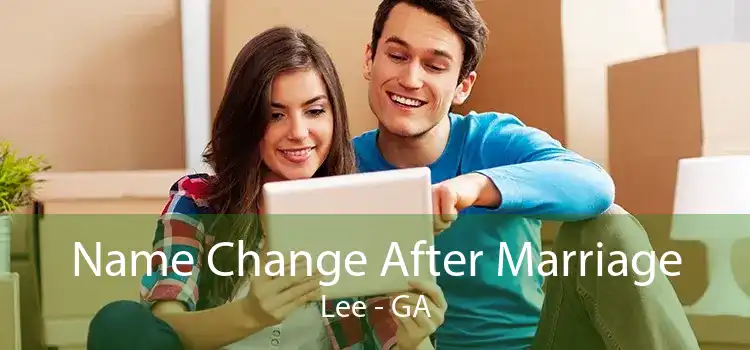 Name Change After Marriage Lee - GA