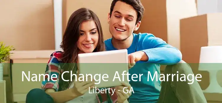 Name Change After Marriage Liberty - GA