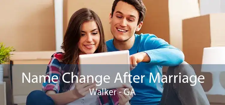 Name Change After Marriage Walker - GA