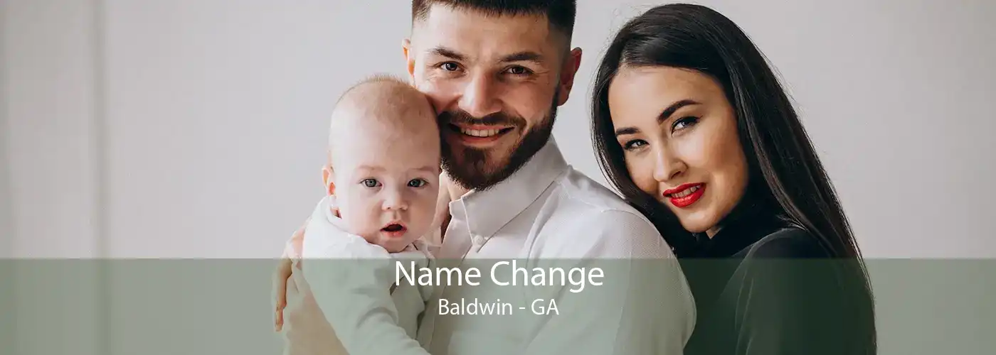 Name Change Baldwin - GA