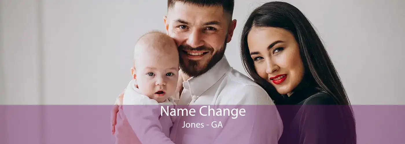 Name Change Jones - GA